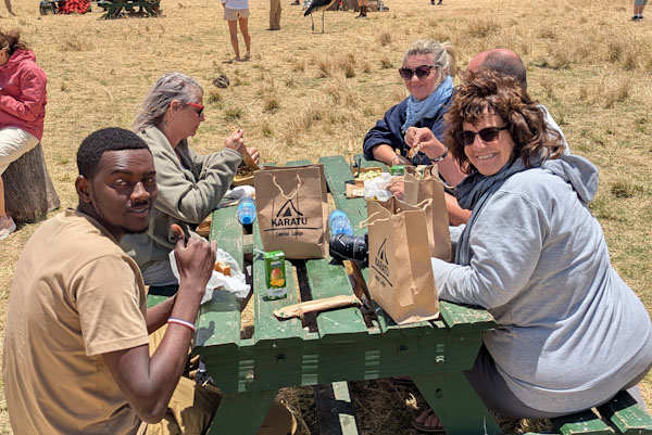 Picnic in Ngorongoro Crater